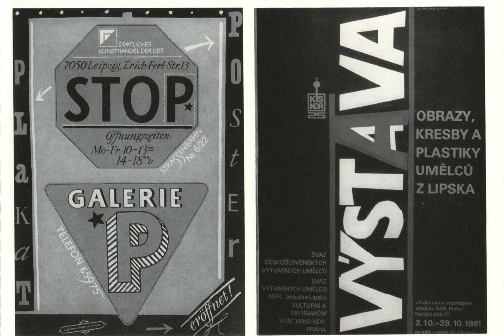 Skupina PLUS Lipsko v Brně – plakáty a&nbsp;užitá grafika